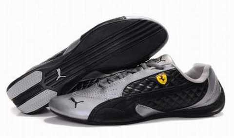 puma ferrari femme verte